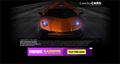 Desktop Screenshot of lambocars.com